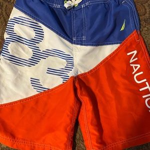 Boy’s Nautica M (10/12) Swim Trunks
